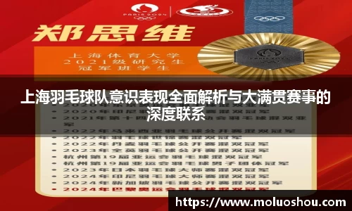 上海羽毛球队意识表现全面解析与大满贯赛事的深度联系